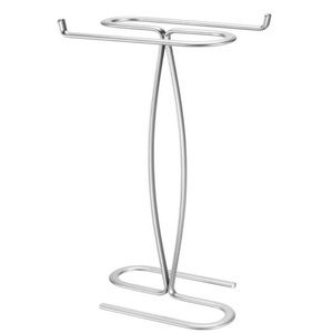 Metal Hand Towel Holder Stand for Bathroom Vanity Countertop